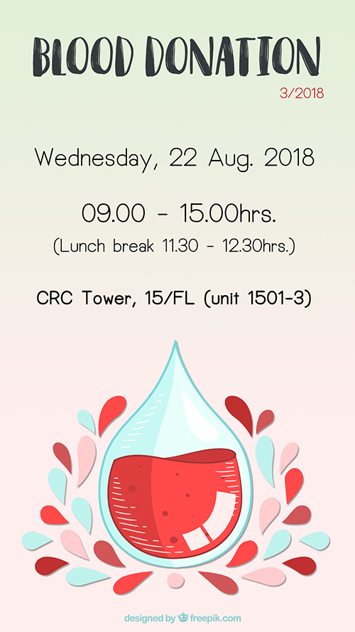 Blood Donation 3/2018 Blood Donation 3/2018